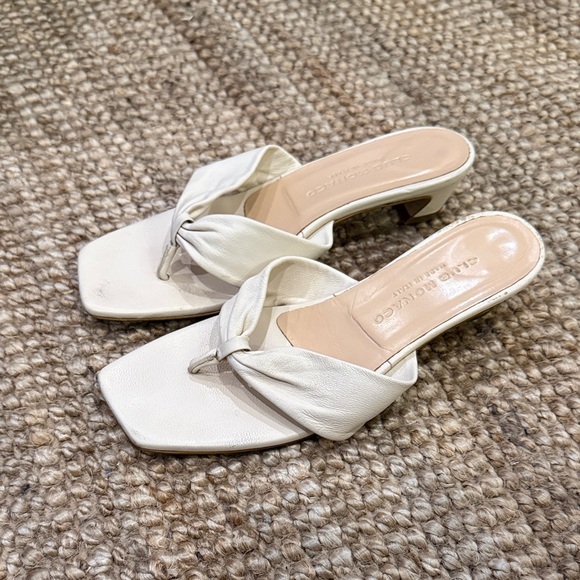 Club Monaco Miara Leather Sandals - Picture 2 of 6